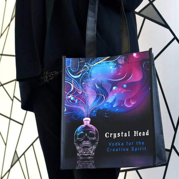 Crystal Head Pride 750 ml with 4 Clear Shot Glasses & Tote Bag - Image 5