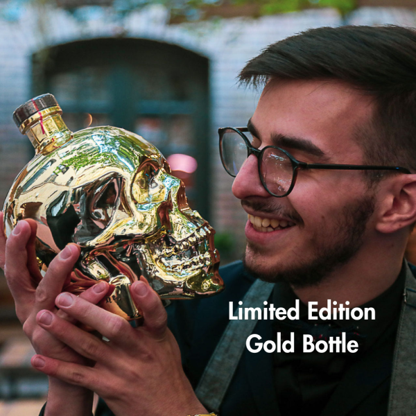 Crystal Head Gold Bottle 1.75L - Image 3
