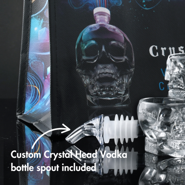 Original 1.75L with 6 Clear Shot Glasses, Pourer & Tote - Image 4